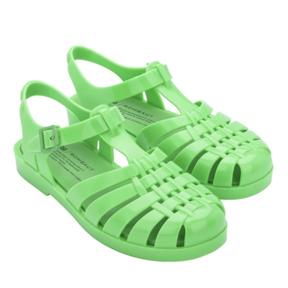 Melissa Neon Green Sandals
